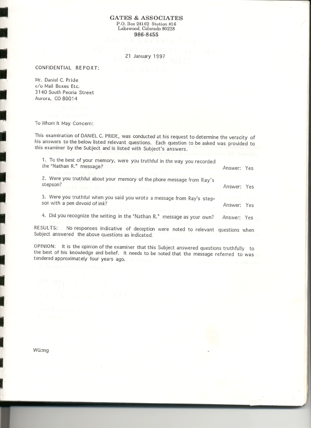 Polygraph by Gates and Associates